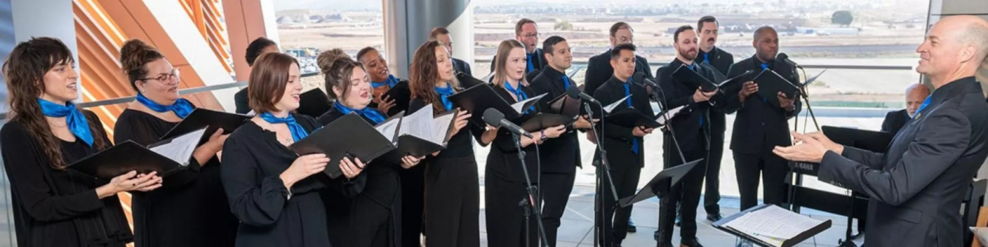 Pacific Chorale Sings at City of Hope Orange County's Blessing of the Wetterau Family Spiritual Care Center